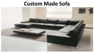 custom made sofa