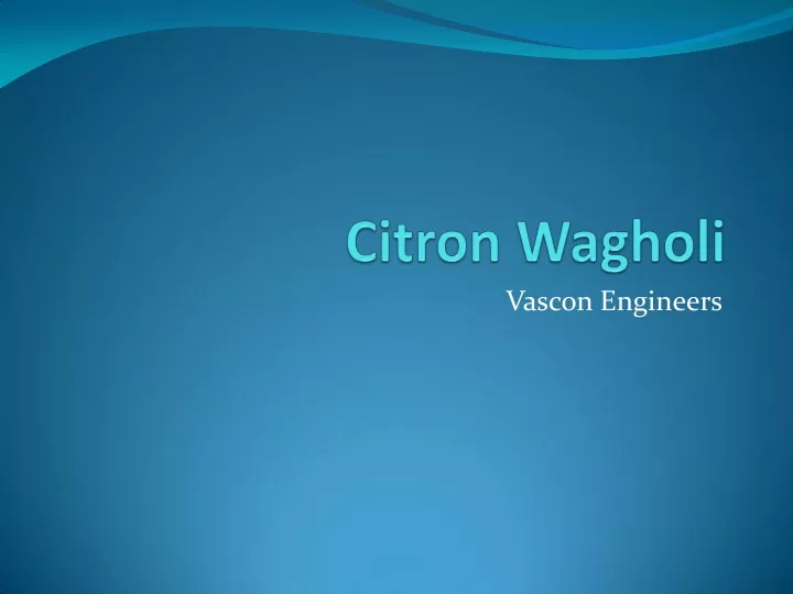 vascon engineers