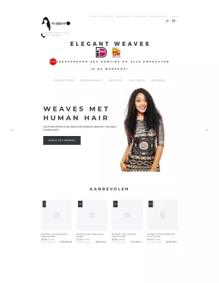 Elegant Weaves - Human hair weave bundels