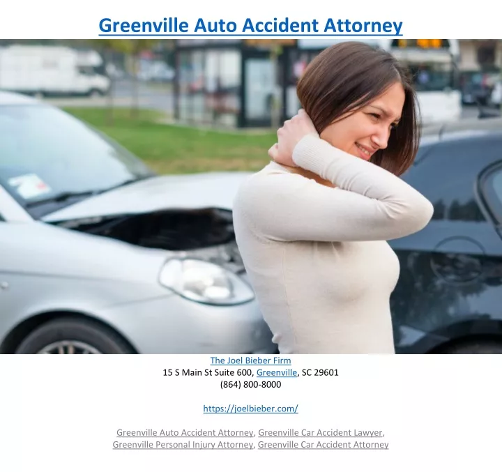 greenville auto accident attorney