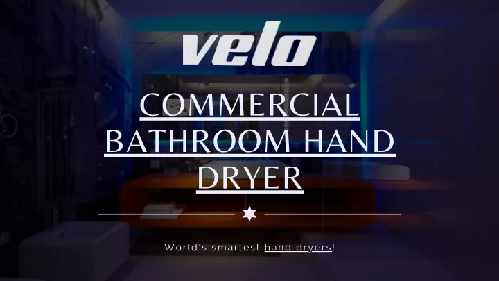 commercial bathroom hand dryer