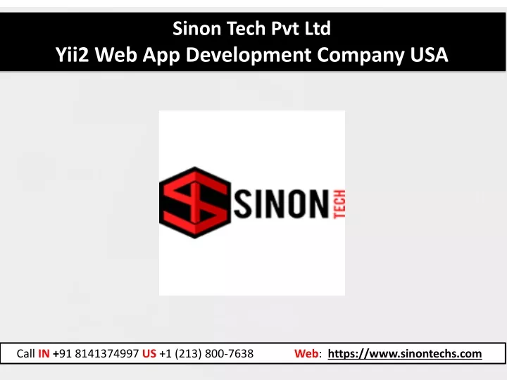 sinon tech pvt ltd