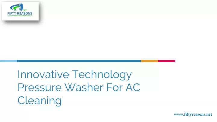 innovative technology pressure washer for ac cleaning