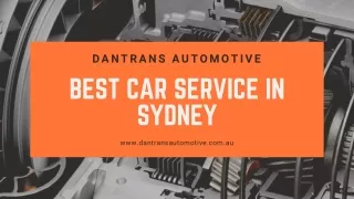 Best Car Service in Sydney – Dantrans Automotive