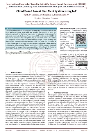 international journal of trend in scientific