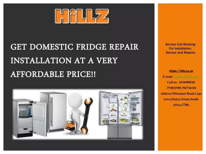 get domestic fridge repair installation at a very affordable price