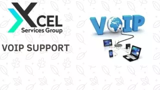VoIP support With Good Communication