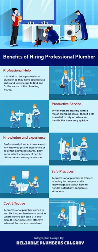 Benefits of Hiring Professional Plumber [Infographic]