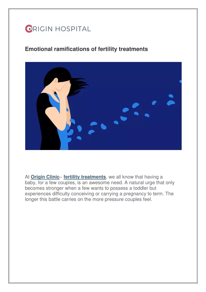 emotional ramifications of fertility treatments