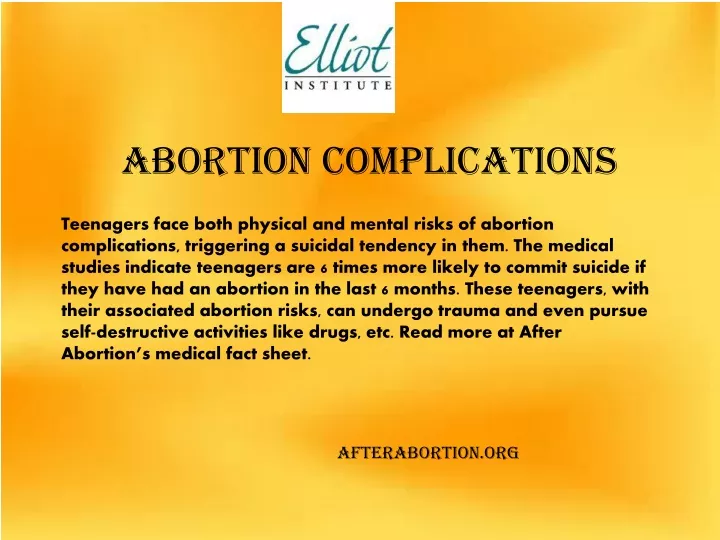 abortion complications