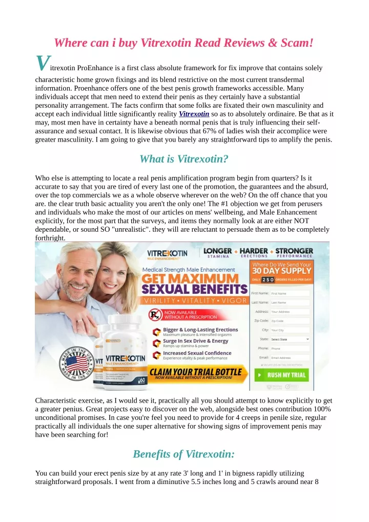 where can i buy vitrexotin read reviews scam
