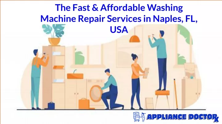the fast affordable washing machine repair