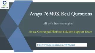 avaya 76940x real questions avaya 76940x real