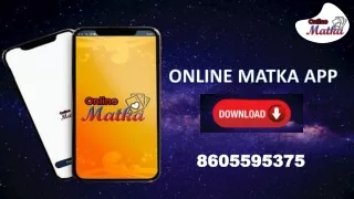 Play Online Satta Matka | Online Matka App | Satta Matka Online