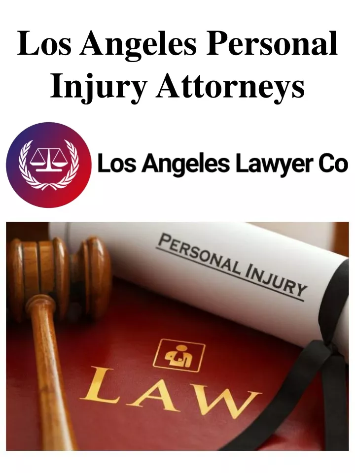 los angeles personal injury attorneys