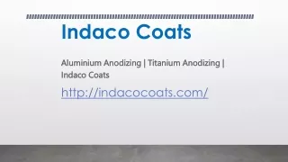 indaco coats