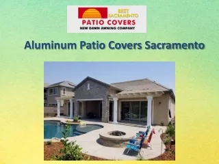 a luminum patio covers sacramento