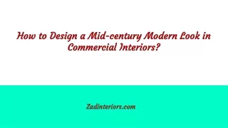 Best Commercial Interior Designers Kolkata
