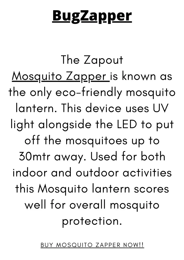 bugzapper