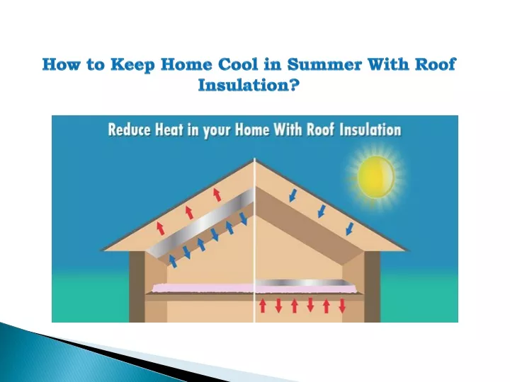 how to keep home cool in summer with roof