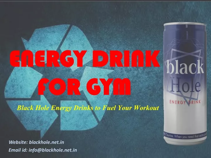 energy drink for gym