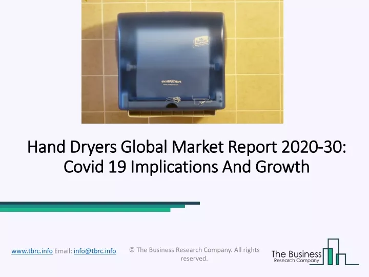 hand hand dryers global dryers global market