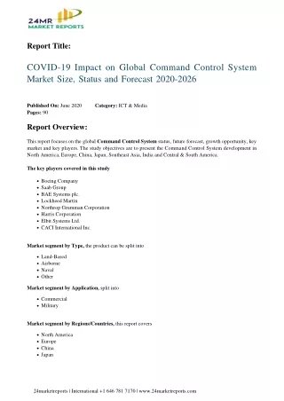 report title