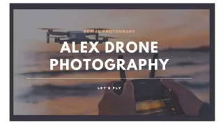 Aerial Videography Utah | Alex Drone Photography