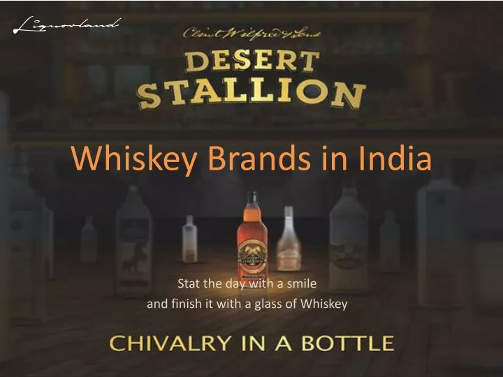 whiskey brands in india