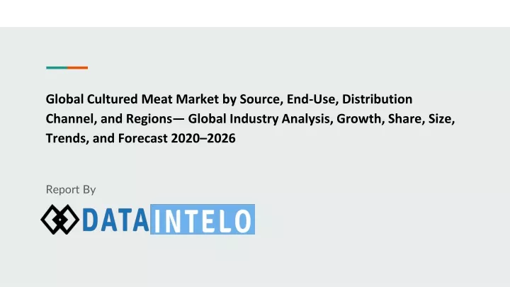 global cultured meat market by source