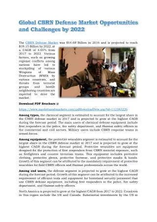 the cbrn defense market was 14 68 billion in 2016