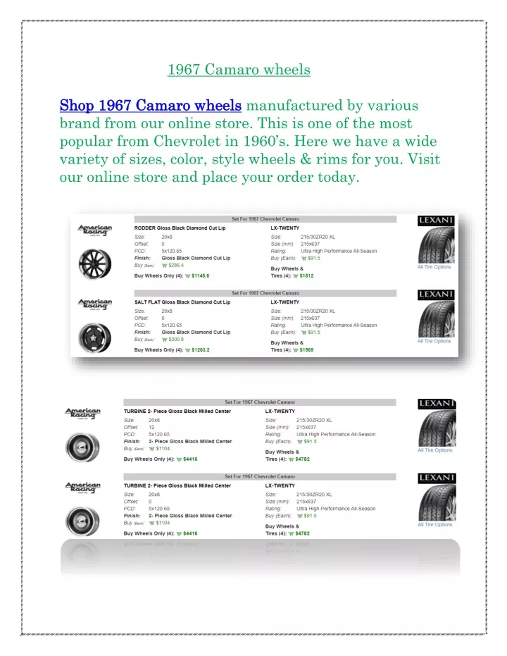 1967 camaro wheels shop 1967 camaro wheels shop