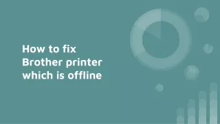 Steps to fix Brother printer offline issue