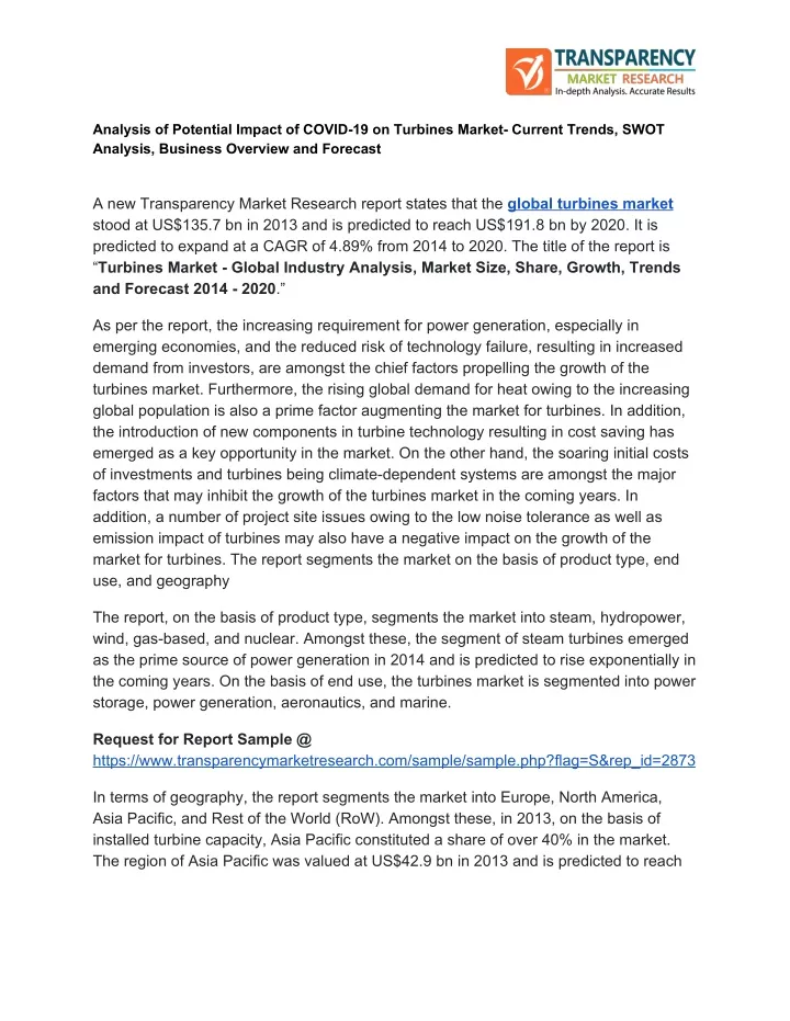 analysis of potential impact of covid