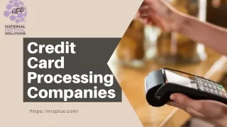 One of The Best Credit Card Processing Companies - National Retail Solutions