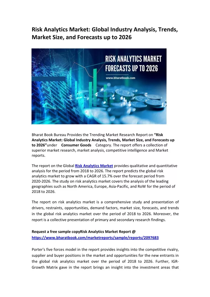 risk analytics market global industry analysis