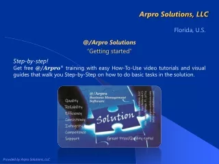 arpro solutions llc
