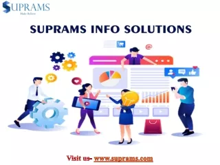 Digital Marketing and Web Development Services- Suprams Info Solutions
