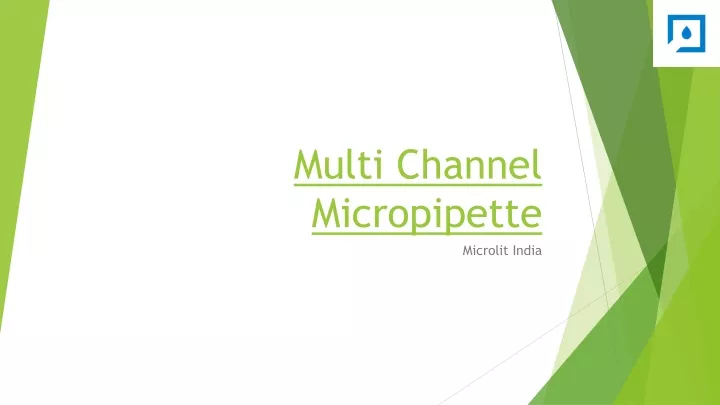 multi channel micropipette