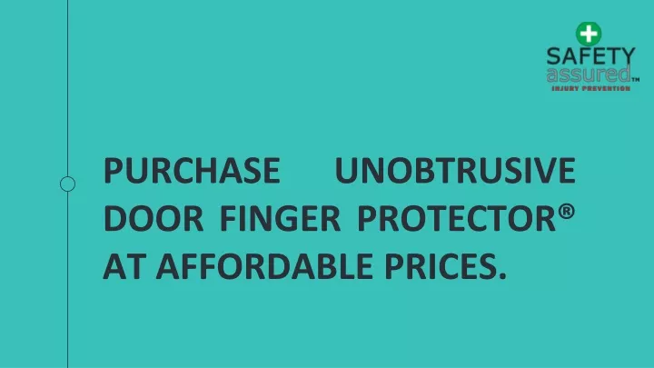 purchase unobtrusive door finger protector at affordable prices