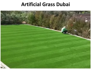 artificial grass dubai