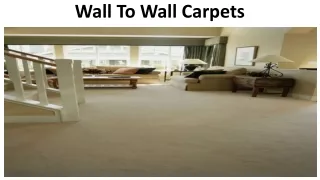 wall to wall carpets