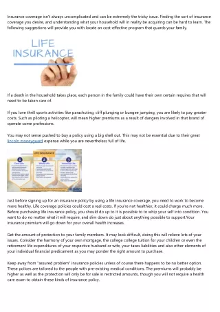 insurance coverage isn t always uncomplicated