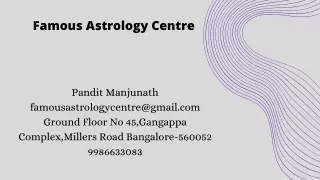Best Astrologer Near Me | Famous Astrology Centre