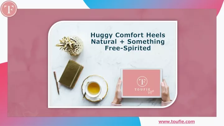 huggy comfort heels natural something free