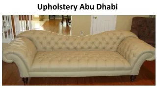 upholstery abu dhabi