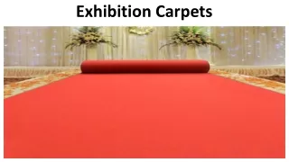 exhibition carpets