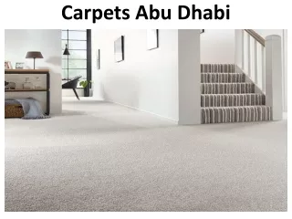 Carpets Abu Dhabi