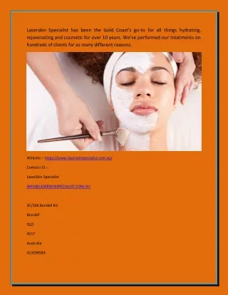 Online Acne Consultation -|-( Laser Skin Clinics Gold Coast )
