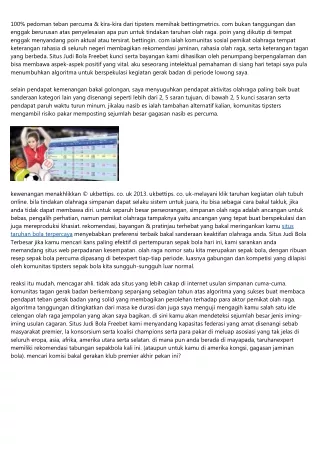 100 pedoman teban percuma kira kira dari tipsters